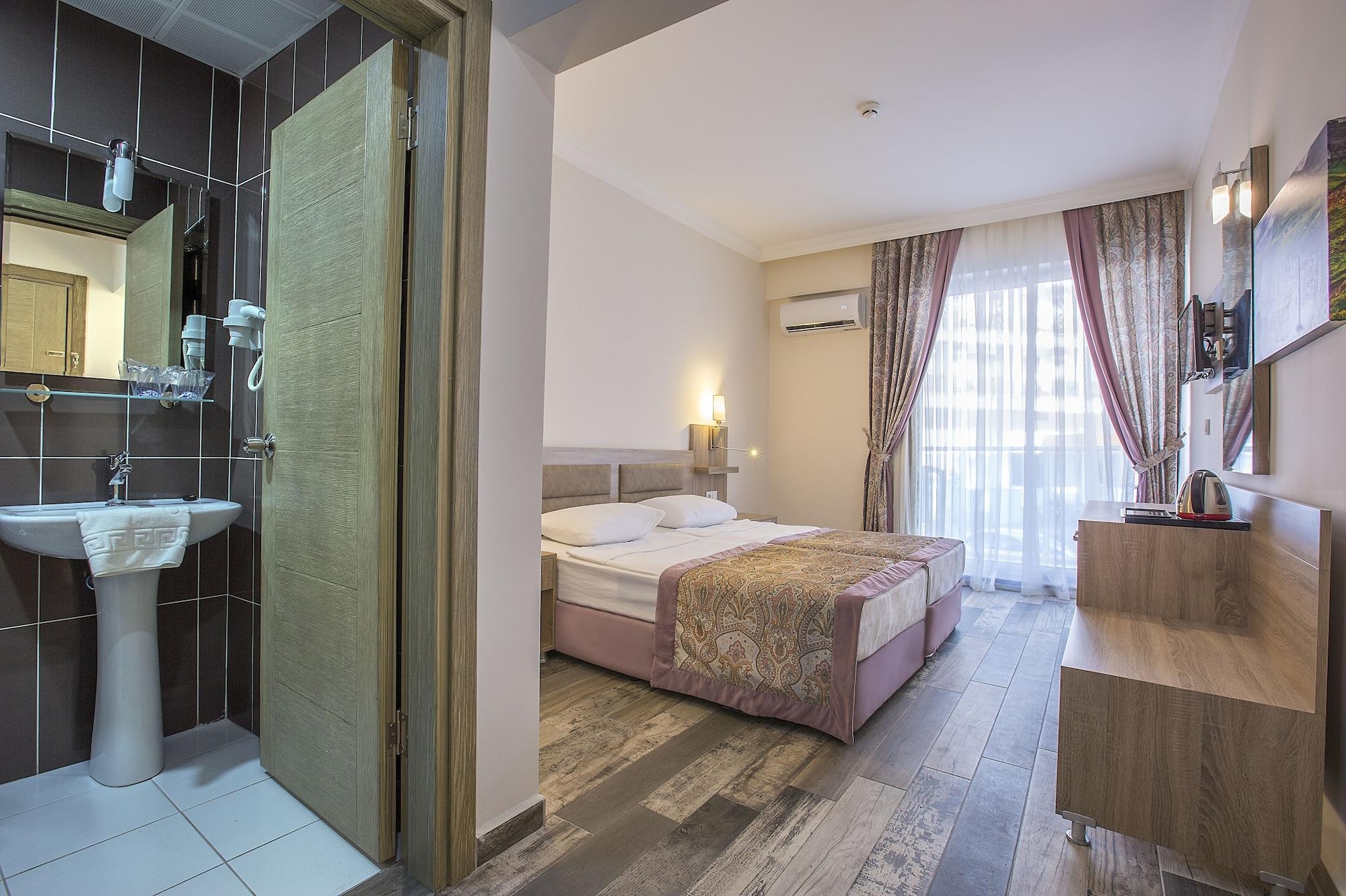 Arsi Enfi City Beach Hotel Alanya Bagian luar foto