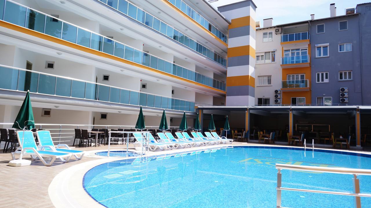 Arsi Enfi City Beach Hotel Alanya Bagian luar foto