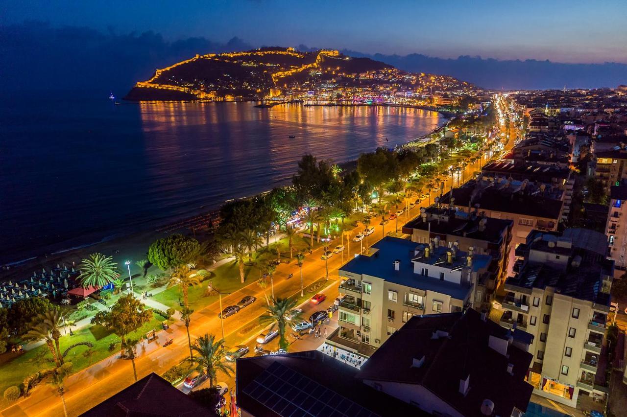 Arsi Enfi City Beach Hotel Alanya Bagian luar foto